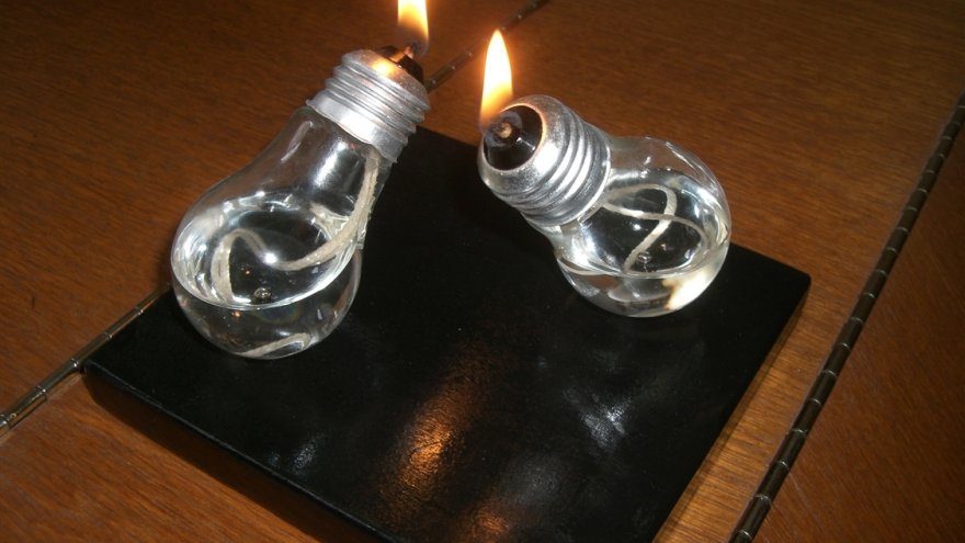 Lambipirnist õlilamp